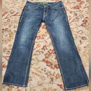 Rock & Roll Denim Pistol Straight Jeans 38x32